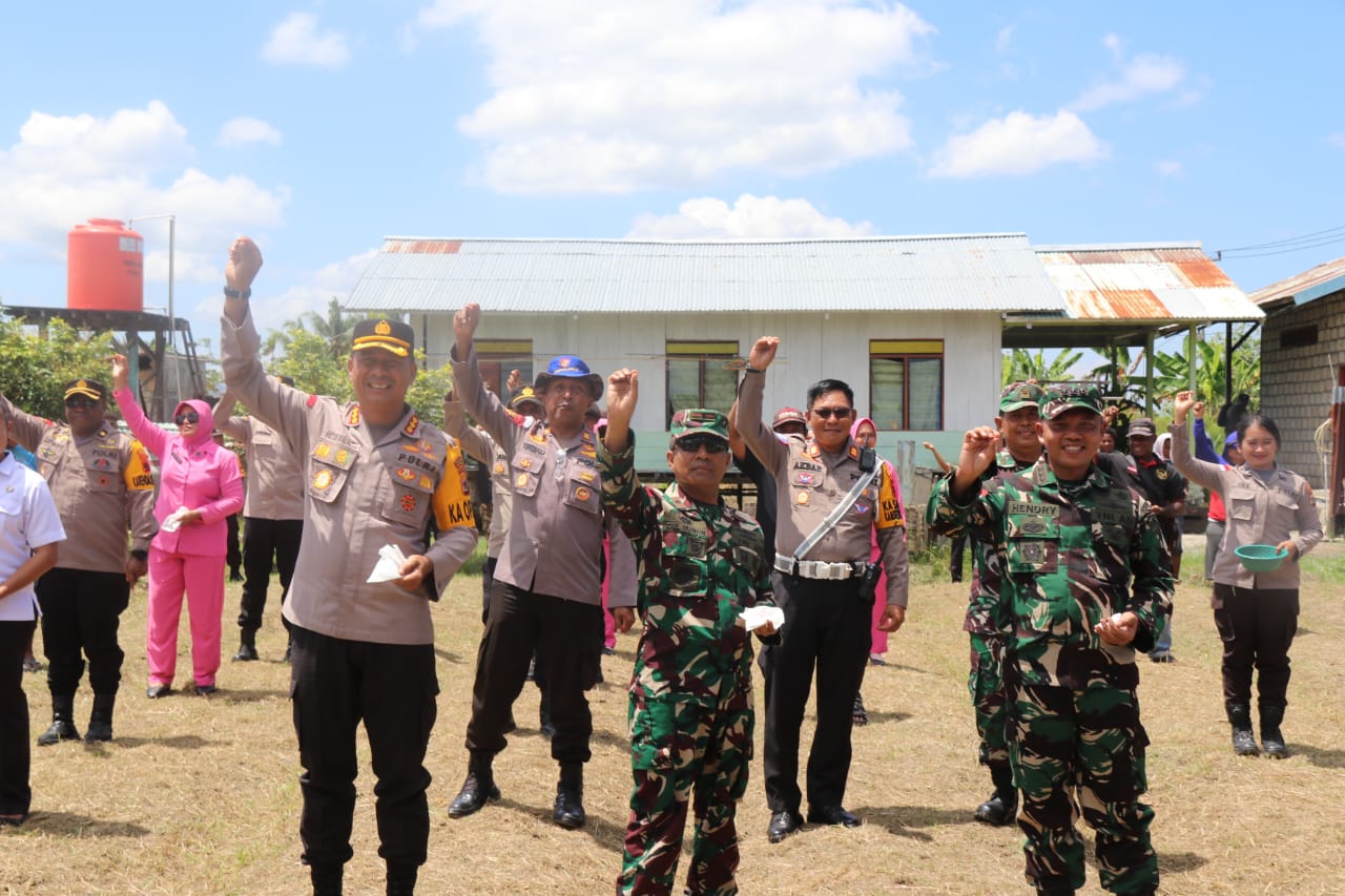 Polresta Gelar Launching Gugus Tugas Polri, Dukung Ketahanan Pangan Nasional